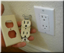 modernized wall plug